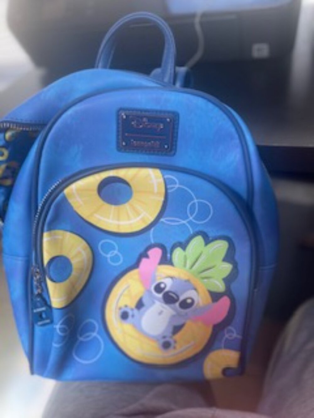 Lounge Fly Disney - Lilo & Stitch Pineapple Floaty Stitch Mini Backpack